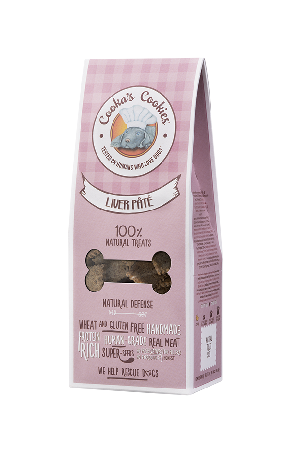 Liver Pâté Irresistible liver dog treats by Cooka's Cookies
