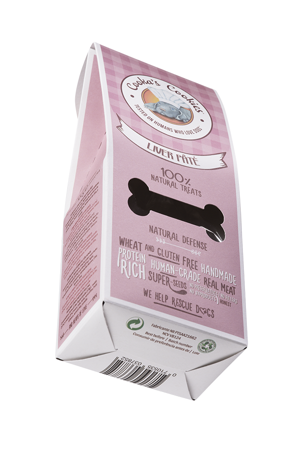 Liver Pâté Irresistible liver dog treats by Cooka's Cookies