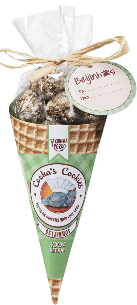 Crunchy snacks for dogs by Cooka's Cookies